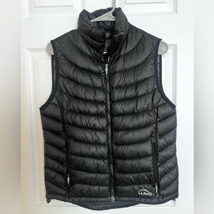 L.L. Bean Black Puffer Vest